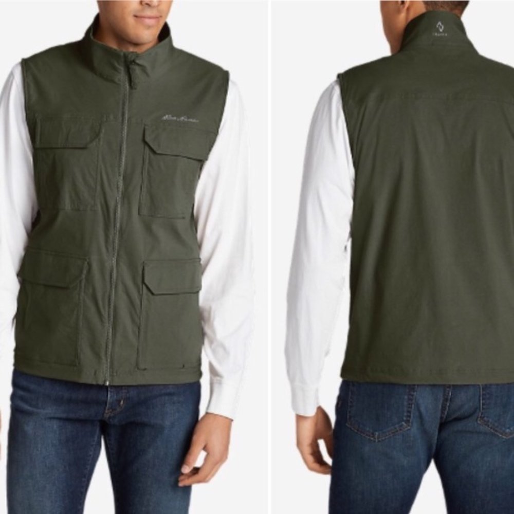 Eddie Bauer Men's Atlas Stretch Vest NWT (Small)